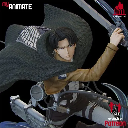 Фигурка «Леви Аккерман», Attack on Titan