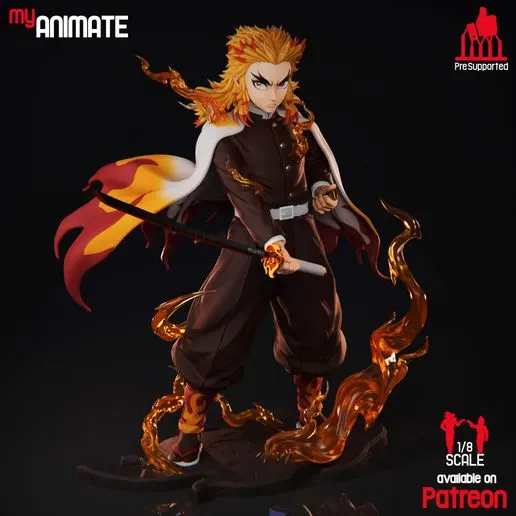 Фигурка «Кёдзюро Ренгоку», Demon Slayer