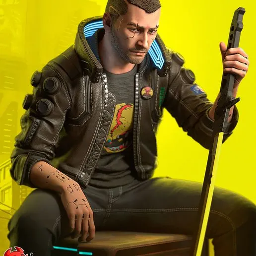 Фигурка «V», Cyberpunk 2077