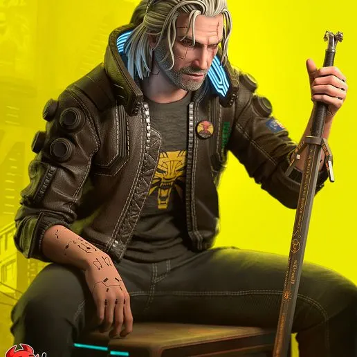 Фигурка «Геральт из Ривии», The Witcher