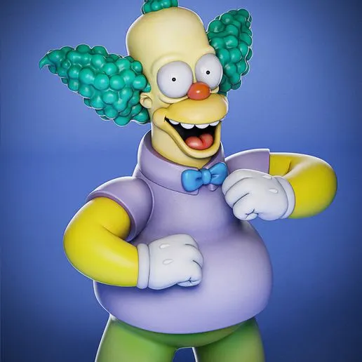 Фигурка «Клоун Красти», The Simpsons