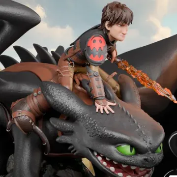 Фигурка «Иккинг и Беззубик», How to Train Your Dragon