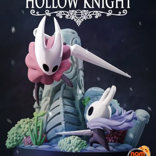 Фигурка «Рыцарь и Хорнет», Hollow Knight