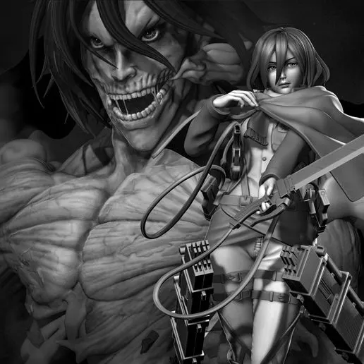 Фигурка «Эрен Йегер», Attack on Titan