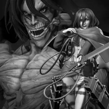 Фигурка «Эрен Йегер», Attack on Titan