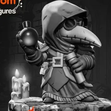 Фигурка «Чумной доктор», Darkest Dungeon