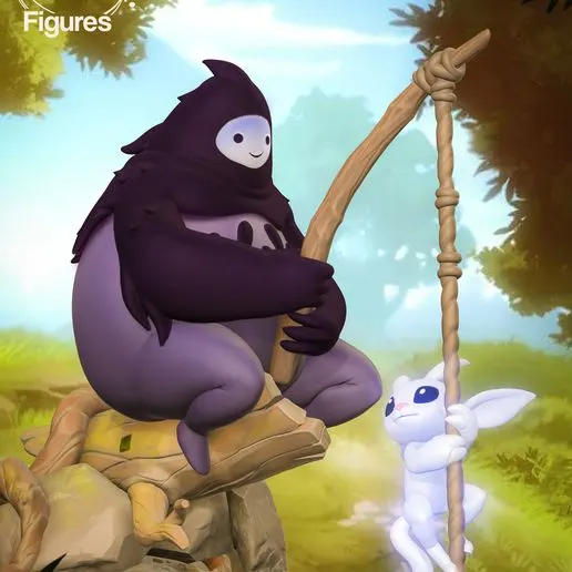 Фигурка «Ори и Нару», Ori and the Blind Forest