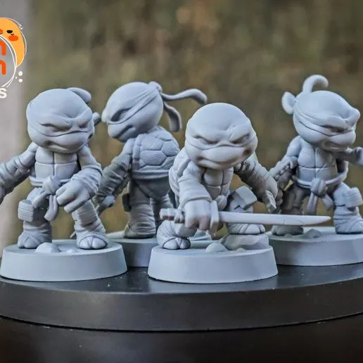 Набор «Четыре черепашки-ниндзя», Teenage Mutant Ninja Turtles