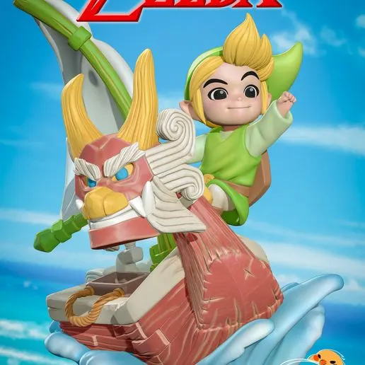 Фигурка «Линк и Король Красных Львов», The Legend of Zelda