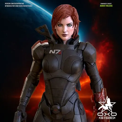 Фигурка «Коммандер Шепард», Mass Effect