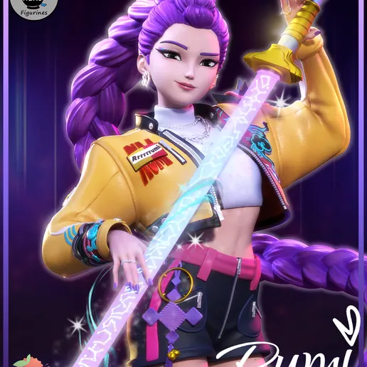 Фигурка «Руми», KPop Demon Hunters