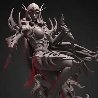 Фигурка «Сильвана Ветрокрылая», World of Warcraft