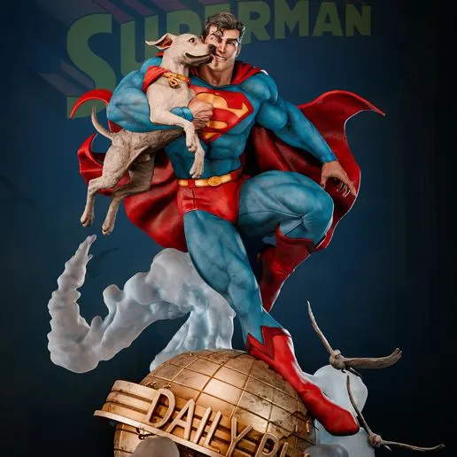 Фигурка «Супермен и Крипто», DC