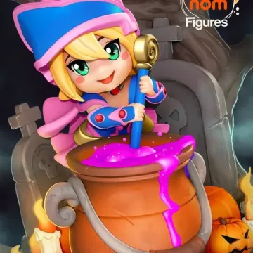 Фигурка «Девушка-тёмный маг», Yu-Gi-Oh!