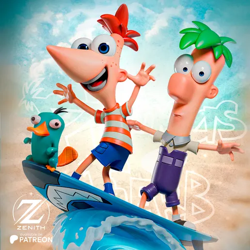 Фигурка «Финес Флинн и Ферб Флетчер», Disney