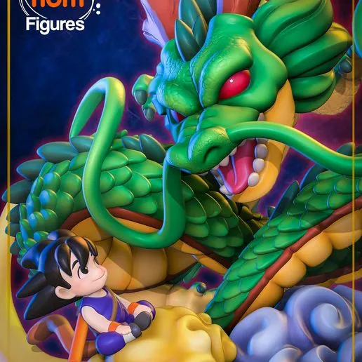 Фигурка «Шенрон и Сон Гоку», Dragon Ball
