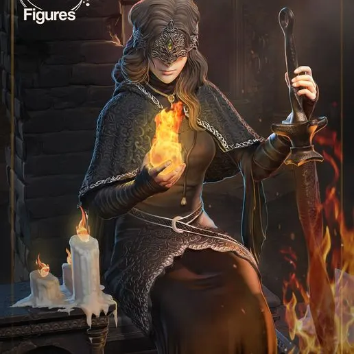 Фигурка «Хранительница огня», Dark Souls