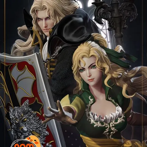 Фигурка «Алукард и Мария Ренар», Castlevania