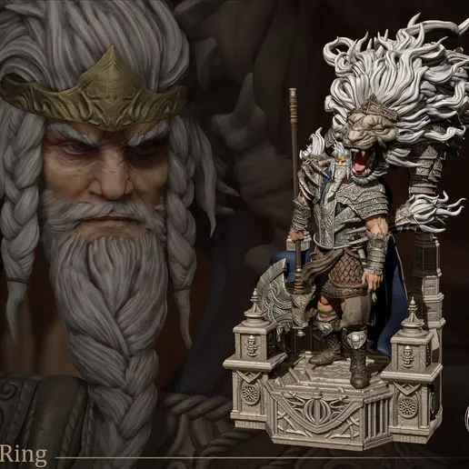 Фигурка «Годфри, первый лорд Элдена», Elden Ring