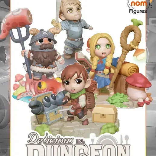 Набор «Лайос Тоден, Марсиль Донато и Чилчак Тимс», Delicious in Dungeon