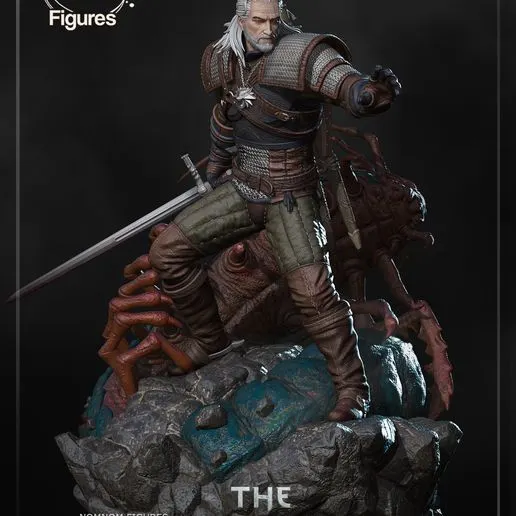 Фигурка «Геральт из Ривии», The Witcher