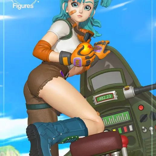 Фигурка «Булма», Dragon Ball