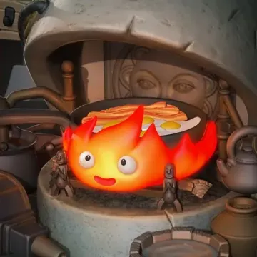 Диорама «Кальцифер», Studio Ghibli