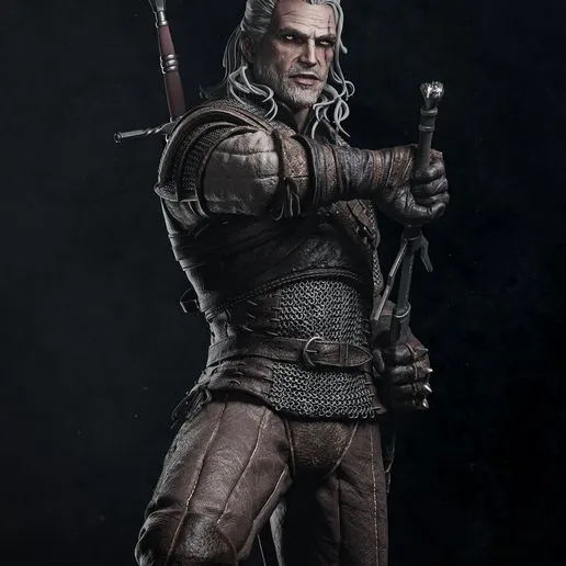 Фигурка «Геральт из Ривии», The Witcher