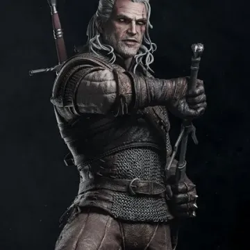 Фигурка «Геральт из Ривии», The Witcher