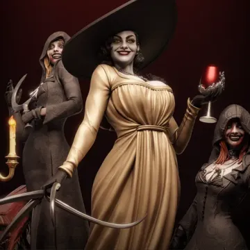 Диорама «Альсина Димитреску», Resident Evil