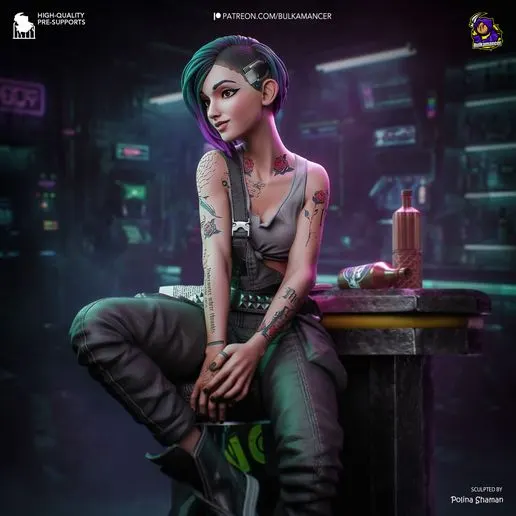 Фигурка «Джуди Альварес», Cyberpunk 2077