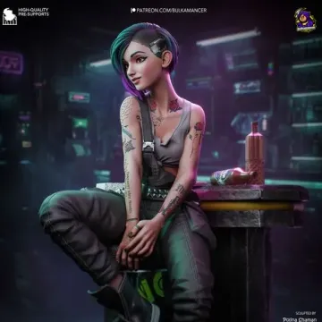 Фигурка «Джуди Альварес», Cyberpunk 2077
