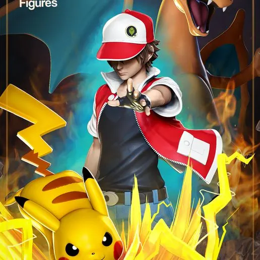 Фигурка «Ред», Pokémon