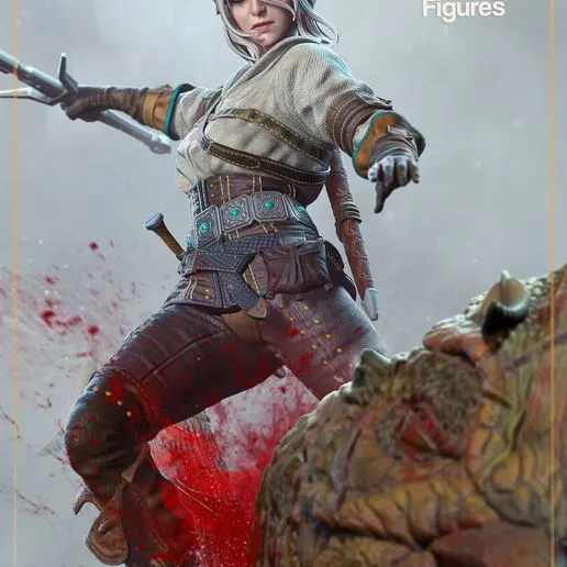 Фигурка «Цири», The Witcher
