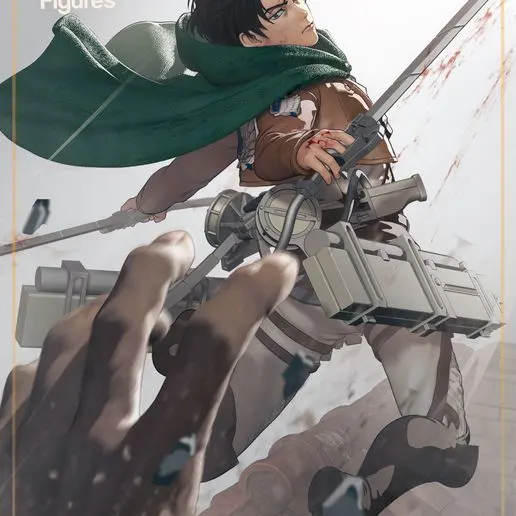 Фигурка «Леви Аккерман», Attack on Titan