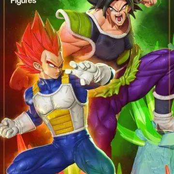 Диорама «Вегета и Броли», Dragon Ball