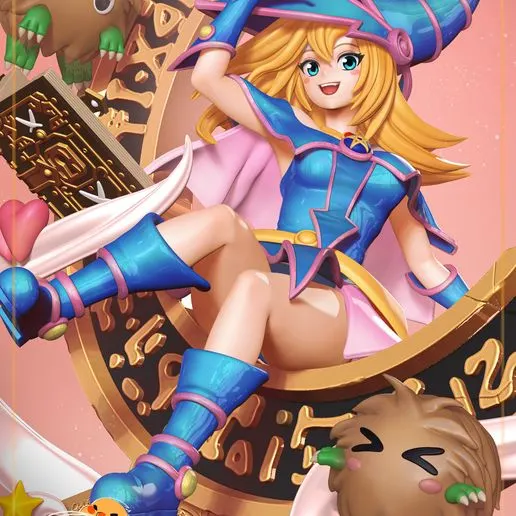 Фигурка «Девушка-тёмный маг», Yu-Gi-Oh!
