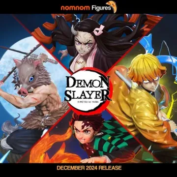 Набор «Тандзиро Камадо, Нэдзуко Камадо и Иноскэ Хасибира», Demon Slayer