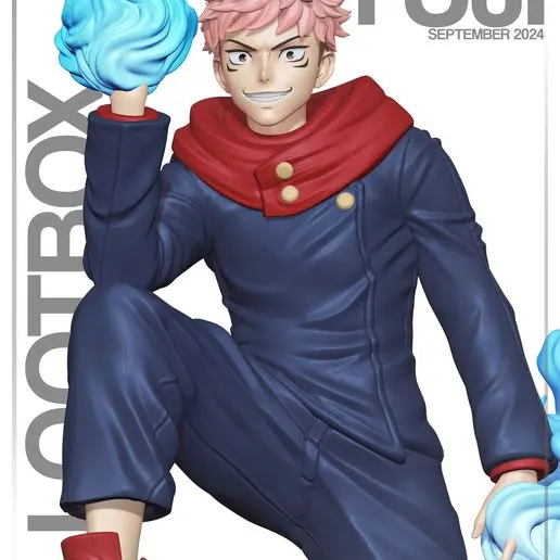 Фигурка «Юдзи Итадори», Jujutsu Kaisen