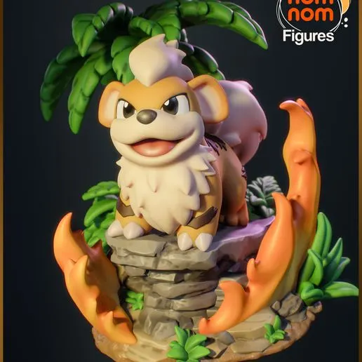 Фигурка «Гроулит», Pokémon