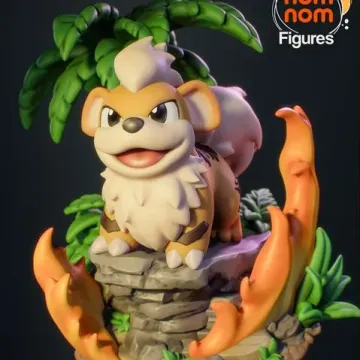 Фигурка «Гроулит», Pokémon