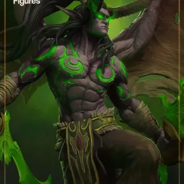 Фигурка «Иллидан Ярость Бури», World of Warcraft