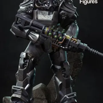 Фигурка «Силовая броня T-60», Fallout