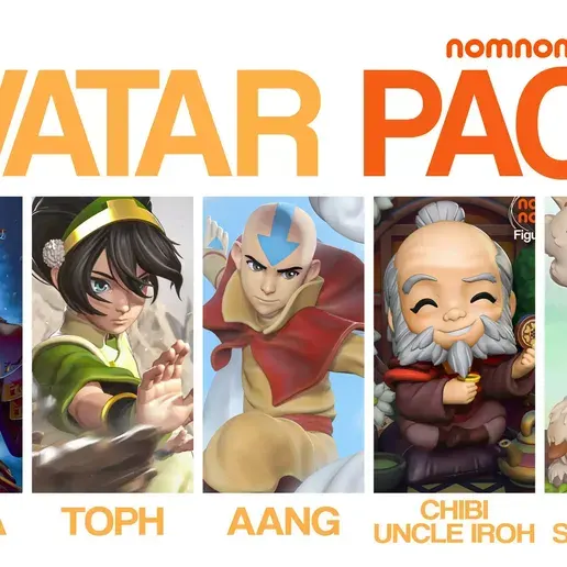 Набор «Аанг, Азула и Тоф Бейфонг», Avatar: The Last Airbender