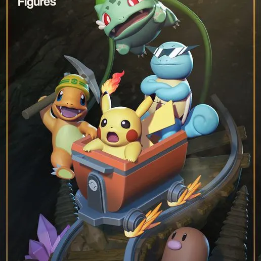 Диорама «Пикачу», Pokémon