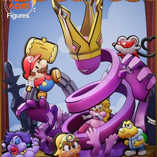 Диорама «Марио», Super Mario