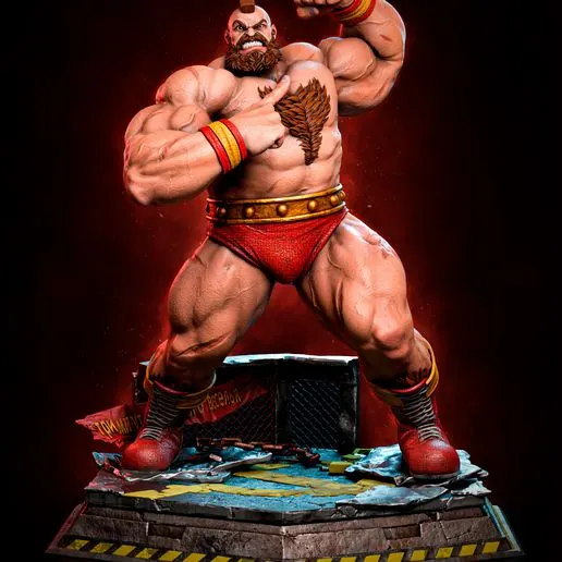 Фигурка «Зангиев», Street Fighter