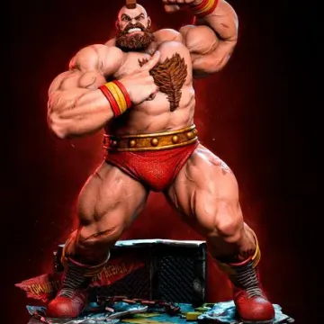 Фигурка «Зангиев», Street Fighter