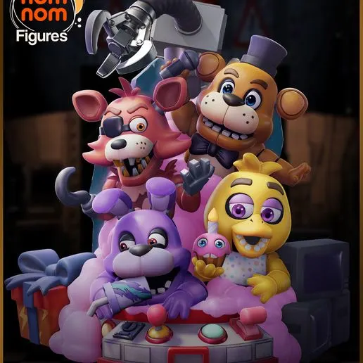 Набор «Фредди Фазбер, Бонни и Чика», Five Nights at Freddy's