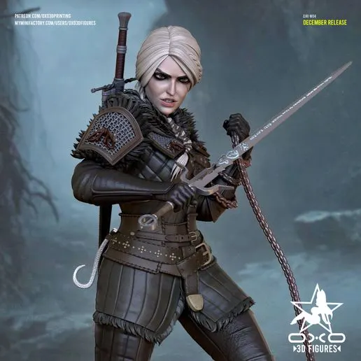 Фигурка «Цири», The Witcher